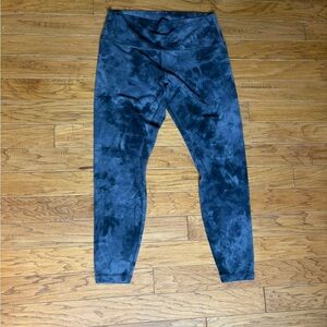 Lululemon Athletica grey Tie-Dye Leggings